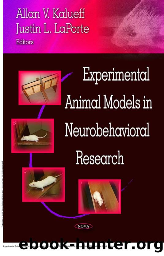 Experimental Animal Models in Neurobehavioral Research by Allan V